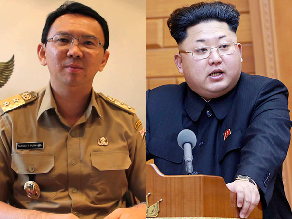 Gaya Ahok Mirip Gaya Diktator Pemimpin Komunis Korut, Kim Jong Un