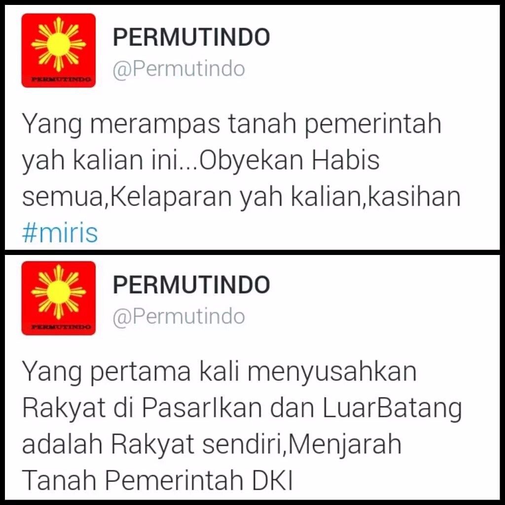 Organisasi Cina Ini Bilang Kalau Pribumi Yang Rampas Tanah Luar Batang