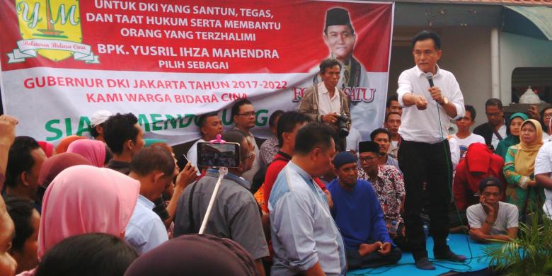 Yusril: Sekda Bukan Diusir Tapi Diselamatkan Warga Luar Batang