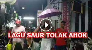 Lagu Sahur "Tolak Ahok" Bergema Bangunkan Warga Jakarta