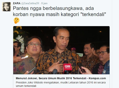 Bunuh Belasan Pemudik, Jokowi Anggap Macet Brexit Terkendali dan Tidak Mau Minta Maaf