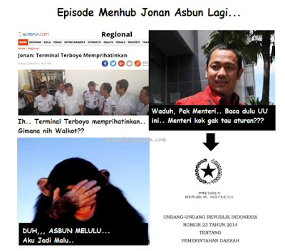 Jonan Kembali Asbun, Kali Ini Dipermalukan Walikota Semarang