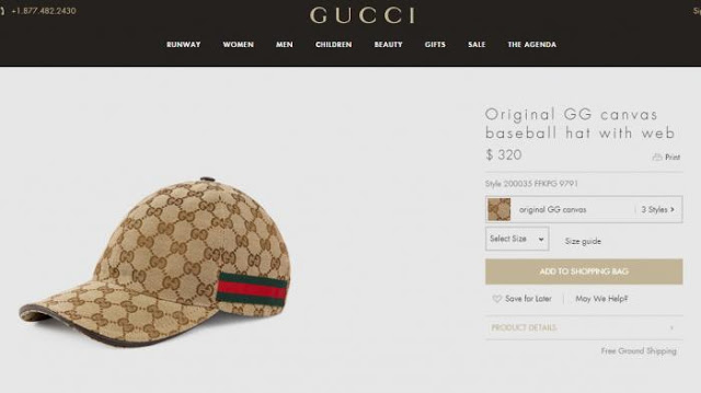 topi gucci