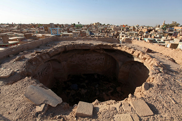 Wadi Salam - kuburan bawah tanah