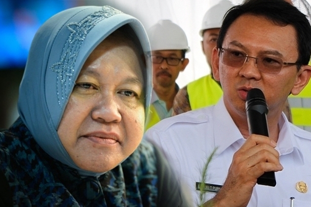 Tersinggung oleh Celotehan Ahok, Risma Beri Peringatan: "Kalau orang Surabaya marah, bisa gawat"