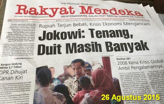 Jokowi Pernah Ngomong "Tenang, Duit Masih Banyak...", Terus Sekarang Duitnya Kemana?