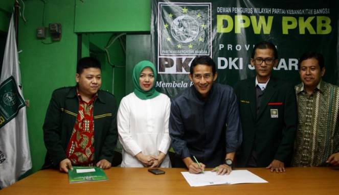 Setelah Gerindra, Demokrat dan PKB DKI Jakarta Sepakat Tolak Ahok dan Dukung Sandiaga Uno