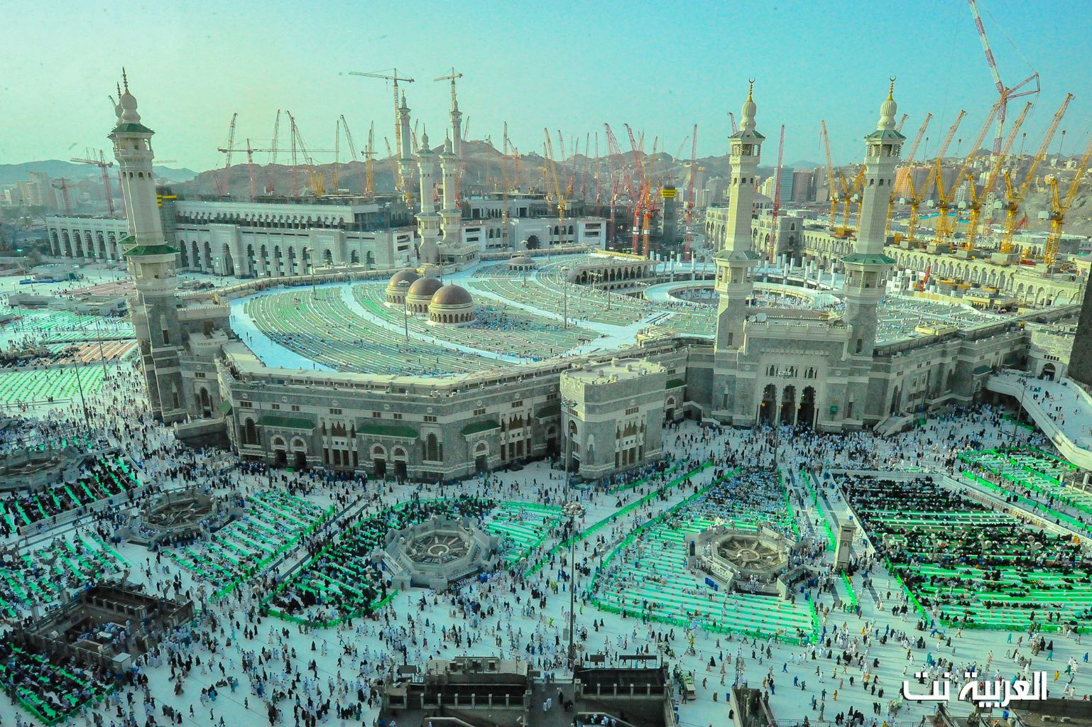 Arabiya - Masjidil Haram awal proyek perluasan