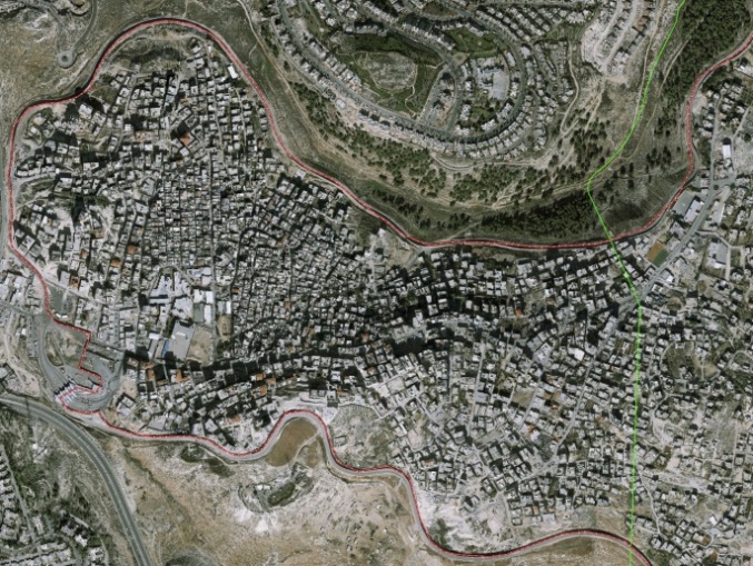 Melihat Tembok Apartheid Penjajah Zionis Israel di Kota Al Quds