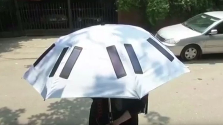 Ilmuwan Saudi Ciptakan Smart Umbrella Untuk Kurangi Panas Terik Matahari Bagi Jamaah Haji