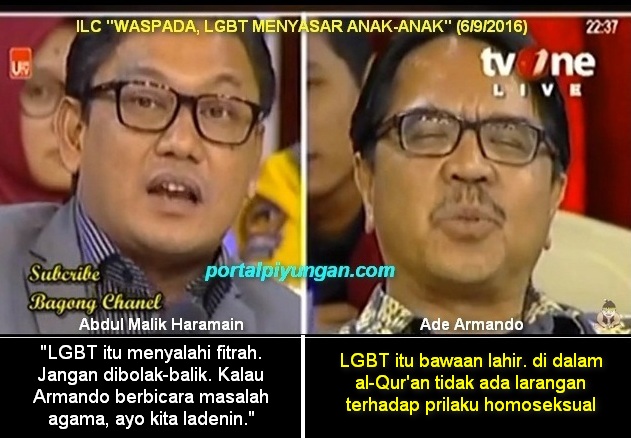Politisi PKB Bungkam Mulut Armando Sang Dosen UI di ILC soal LGBT