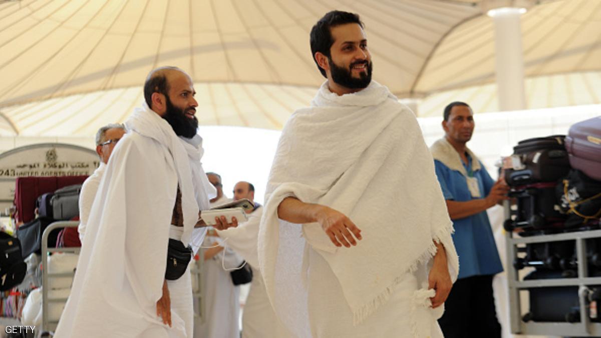 Muslim pilgrims walk outside the King Abdul Aziz airport upon their arrival to the Red Sea port city of Jeddah on September 4, 2016.  Muslim pilgrims are heading to Saudi Arabia for the annual pilgrimage to the holy city of Mecca, which is due to begin on September 9.  / AFP / AMER HILABI        (Photo credit should read AMER HILABI/AFP/Getty Images)