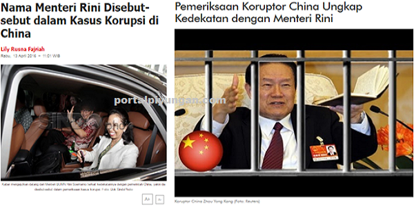 Pemeriksaan Koruptor Cina Ungkap Kedekatan Dengan Menteri Rini