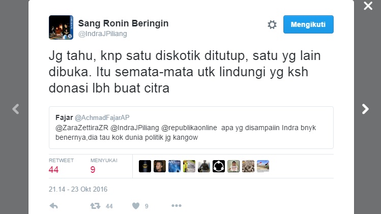 Terbongkar, Ahok Tutup Diskotek Hanya Persaingan Bisnis dan Naikkan Citra