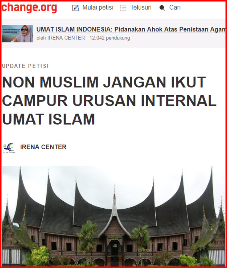 MUI Sumatera Barat Galang Petisi: Orang Kafir Haram Campuri Urusan Internal Umat Islam