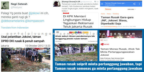 Ahok Berulah Lagi, Kali Ini Soal Taman Yang Rusak