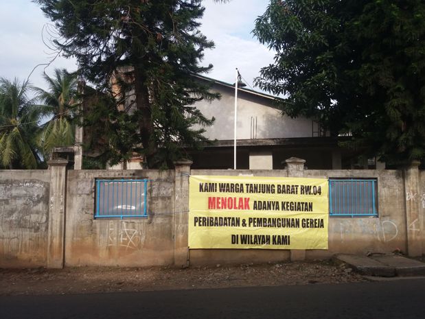 Izin Pembangunan Gereja Dipasar Minggu Untuk Rukan Bukan Tempat Ibadah.