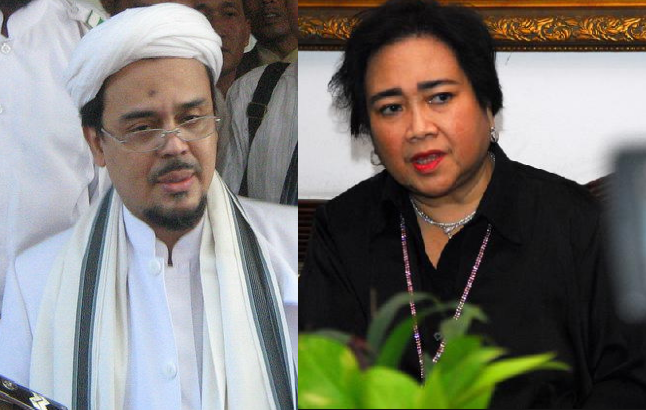 Rachmawati Soekarnoputeri Kembali bertemu Habib Rizieq
