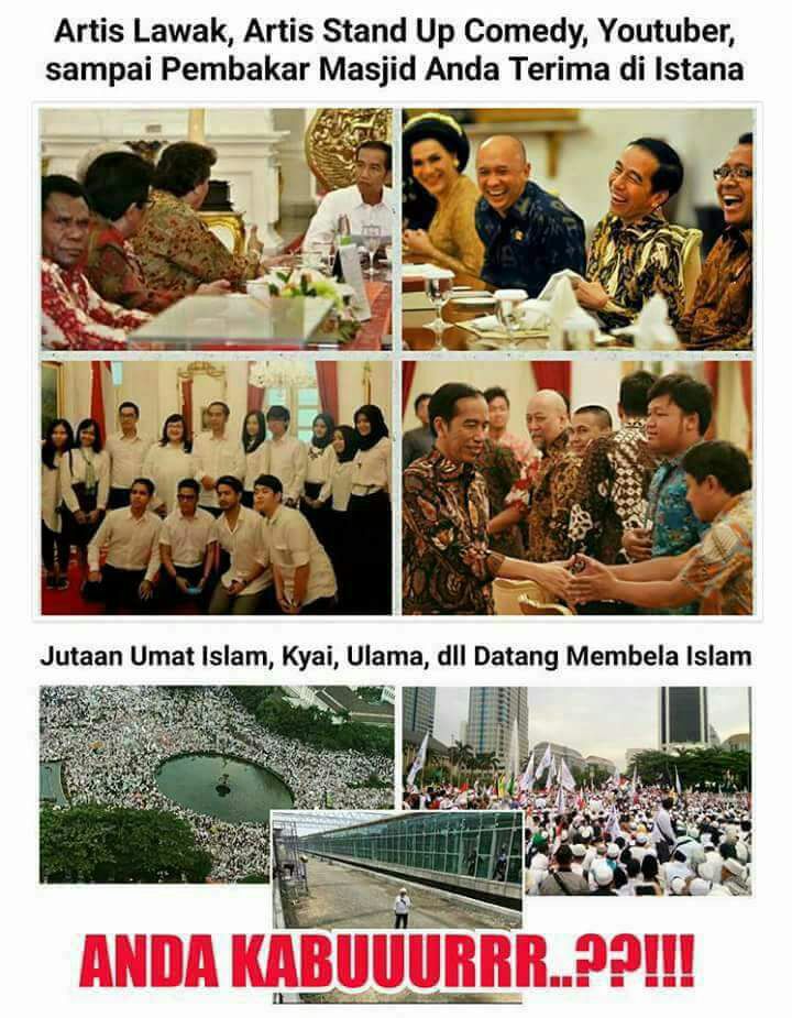 Teroris Pembakar Masjid dan Pelawak Diterima, Ulama dan Rakyat Kok malah Kabur?