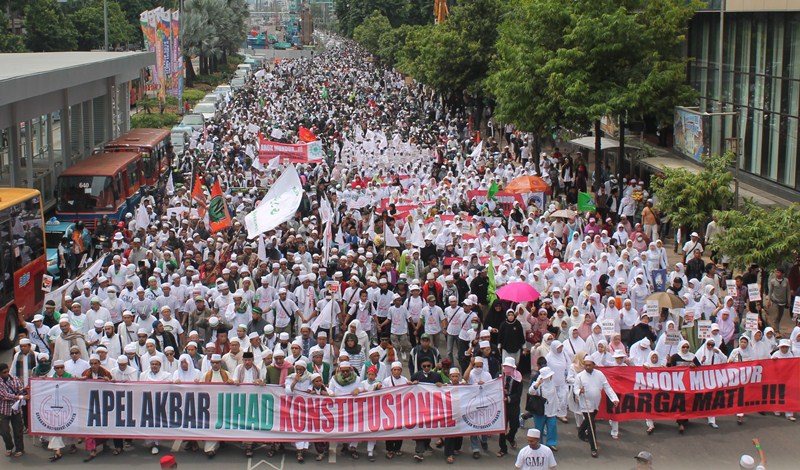 Belasan Ribu Muslim Bogor Akan Merapat ke Jakarta dan Terus Bertambah