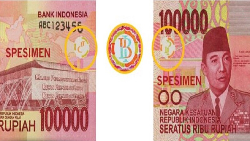 BI Bantah Ada Simbol Palu-Arit di Lembaran Rupiah cetakan 2014