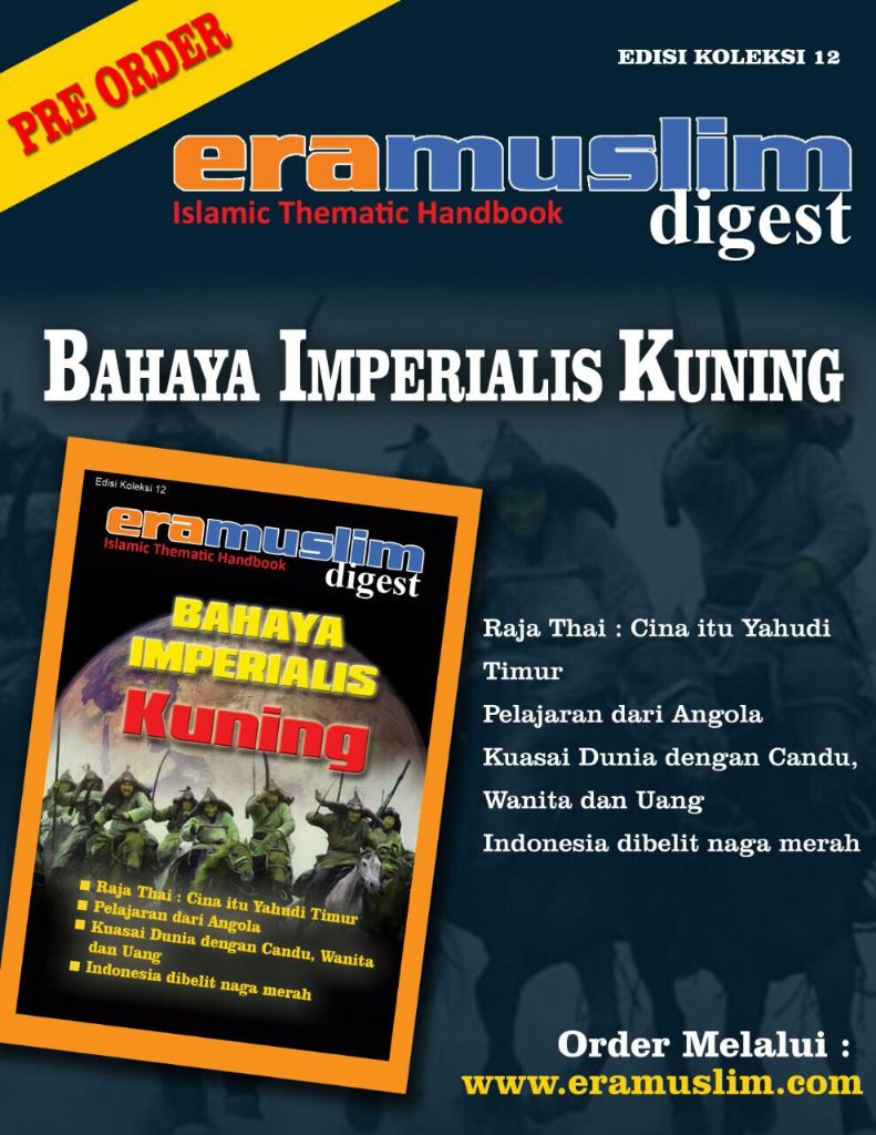 Resensi Buku : Sesak Dada Karena Membaca Eramuslim Digest Edisi 12 , Ancaman Imperialisme Kuning