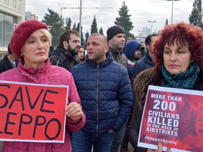 [Foto] Aksi Solidaritas Dunia Untuk Aleppo