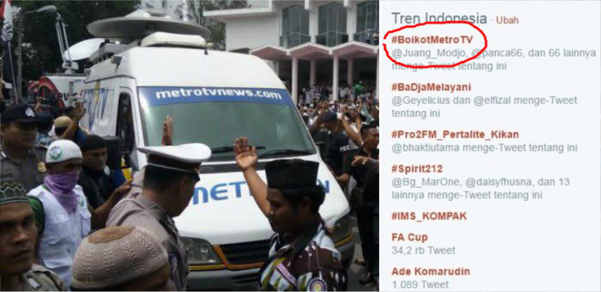 Inisiator Gerakan: Ini 3 Langkah Efektif #BoikotMetroTV