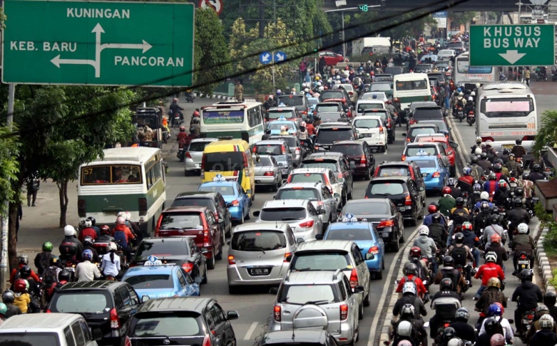 Riset Waze: Lalu Lintas Jakarta Terburuk Kedua di Dunia