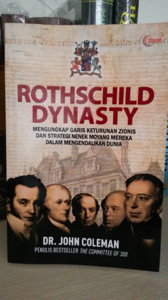 Resensi Buku: Rothschild Dynasty, Ungkap Keturunan Zionis yang Kendalikan Dunia