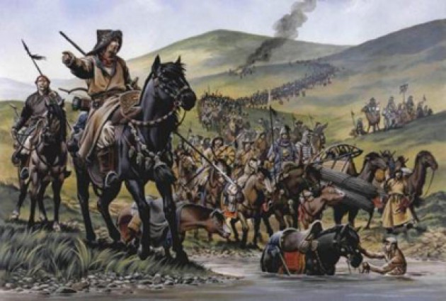 Ketika Pasukan Tartar Menjadikan Buku Para Ulama Sebagai Tempat Penyeberangan