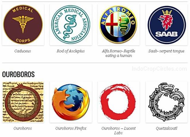 illuminati ouroboros-snake symbol