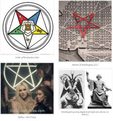 simbol pentagram bintang