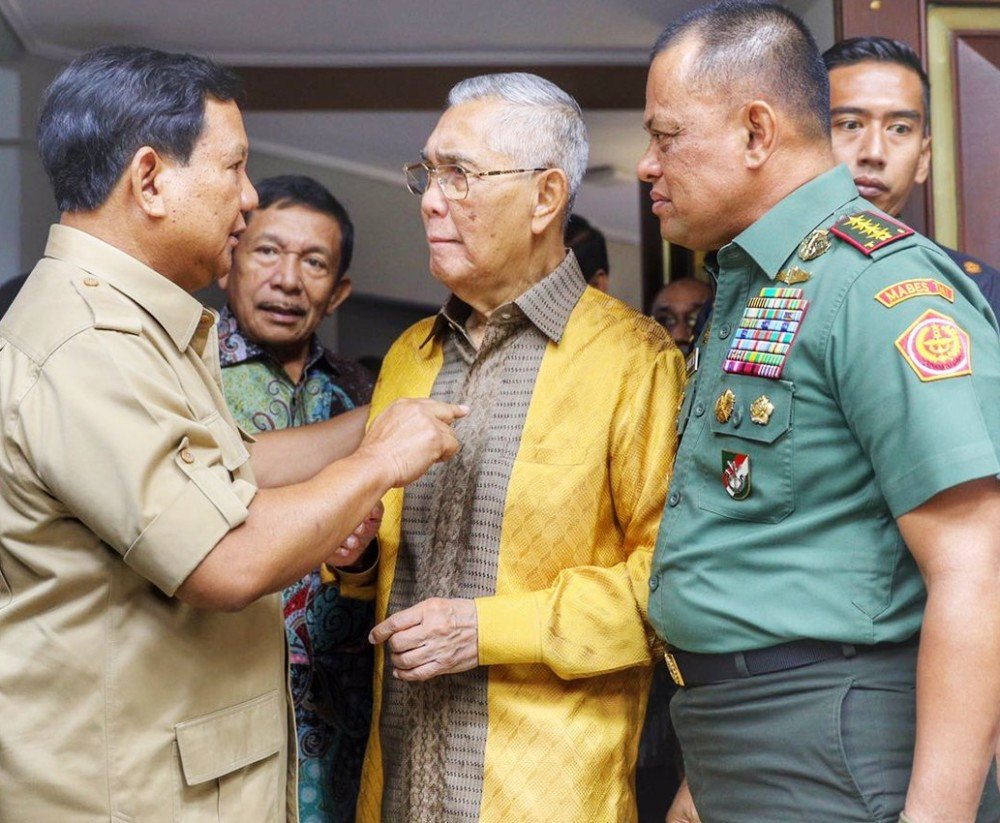 Data TNI dan Kemenangan Prabowo