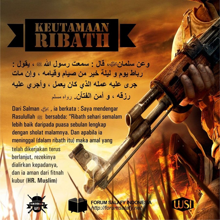 Ribath, Siaga di Jalan Ketaatan
