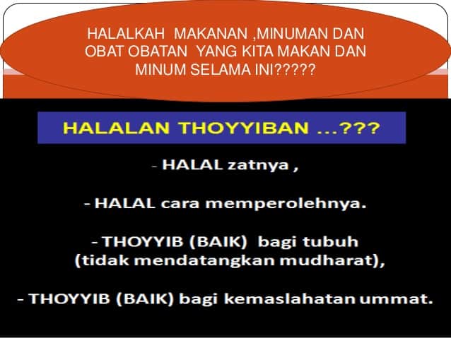 4 Faedah Mengonsumsi yang Halal, Nomor 3 Pikiran Jadi Positif