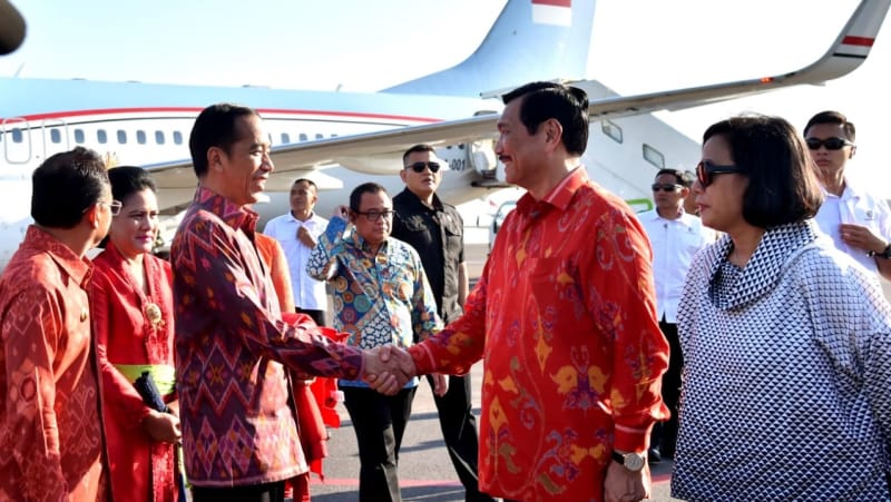 Jokowi dan Iriana ke Bali Resmikan GWK