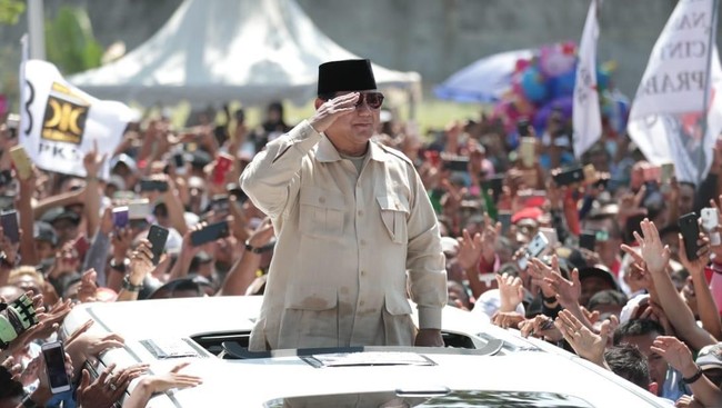 Prabowo Makin Melenggang, Lawannya Makin Terjengkang