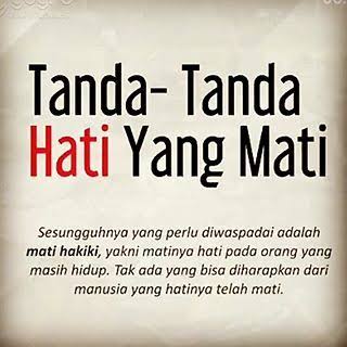 Matinya Hati dan Doa yang tak Kunjung Terwujud