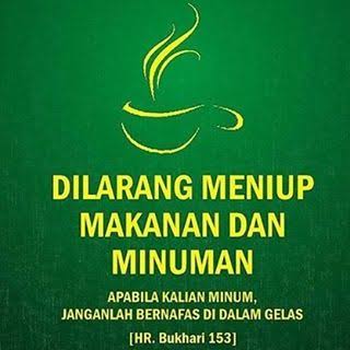 Mengapa Rasulullah Melarang Tiup Minuman?
