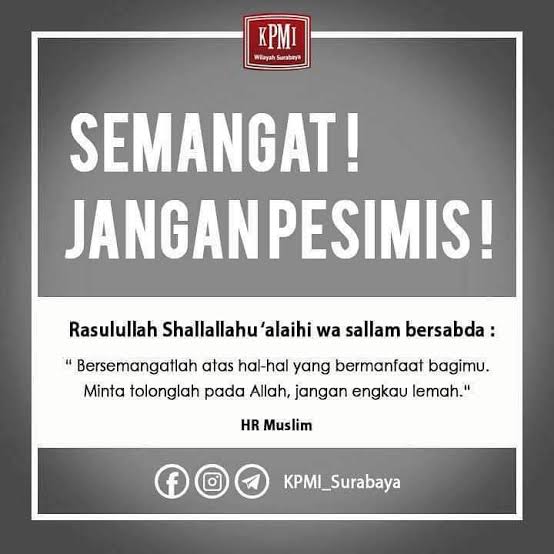 Pesan Rasulullah: Jangan Pesimistis Seperti Orang Jahiliyah