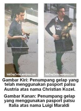 penumpang gelap mh370 dengan paspor palsu stolen passport