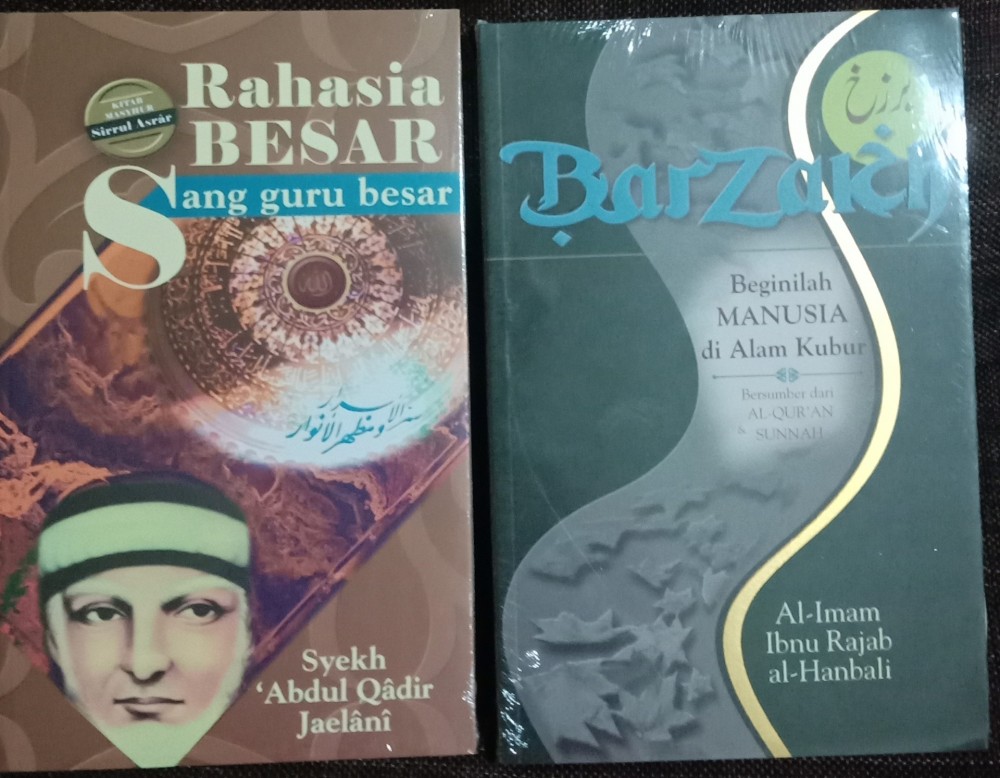 Resensi Buku :  Barzakh dan Rahasia Syeikh Abdul Qadir Al Jaelani, Free Ongkir Se-Jawa