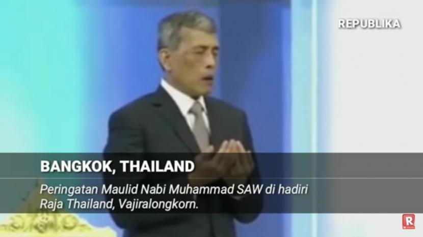 Video Viral! Raja Thailand Mualaf?