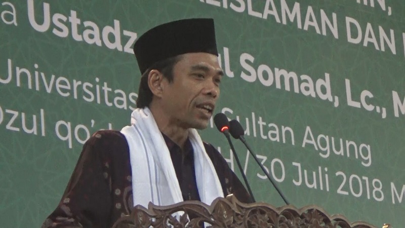UAS: Kemuliaan Seseorang Terletak pada Ucapan Terakhir Sebelum Ajal