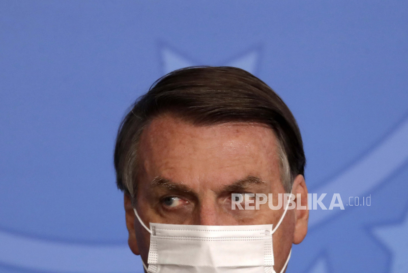 Presiden Brasil Jair Bolsonaro.