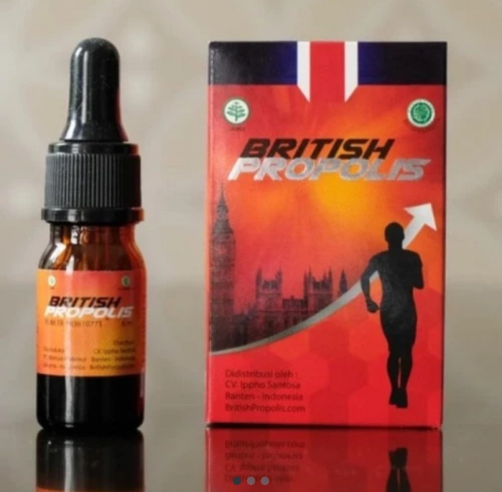 BRITISH PROPOLIS: Imun Tubuh untuk Atasi Masalah Paru-Paru, Diabetes, Maag, Asam Urat, dan Kolesterol