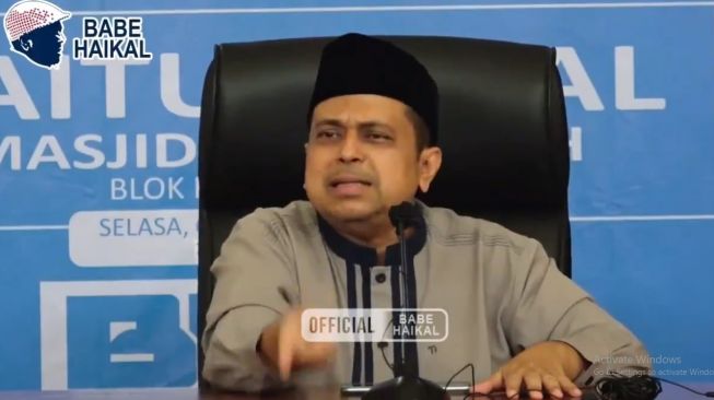 Haikal Hassan Kritik Pencela Agama Sendiri, Tak Pernah Ada Pendeta Dicela, yang Ada...