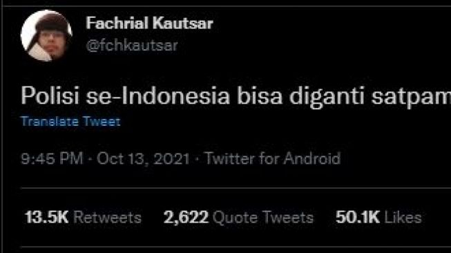 Diduga Teror Netizen karena Cuitan Satpam Bank, KontraS: Polisi Tak Siap Dikritik