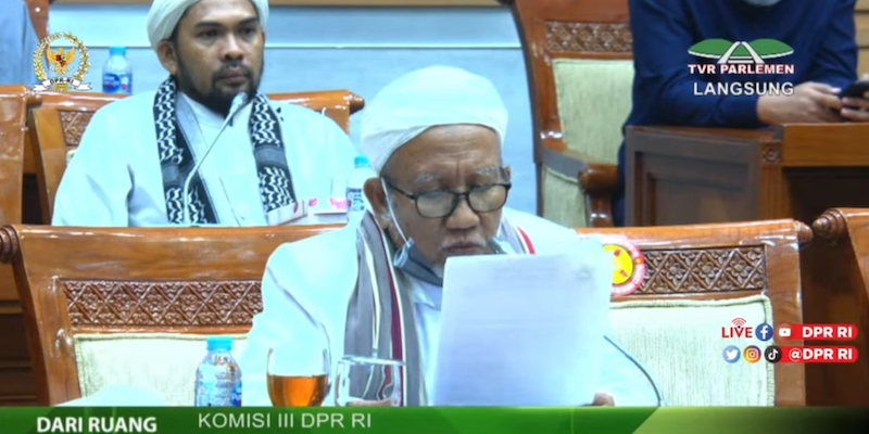 Datangi Komisi III DPR, Aliansi Ulama Madura Memohon Agar Habib Rizieq  Bebas Tanpa Syarat